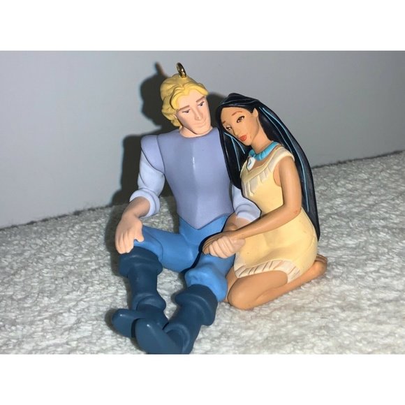 Hallmark Keepsake Christmas Ornament Disney's Pocahontas and Captain John Smith - Picture 1 of 9